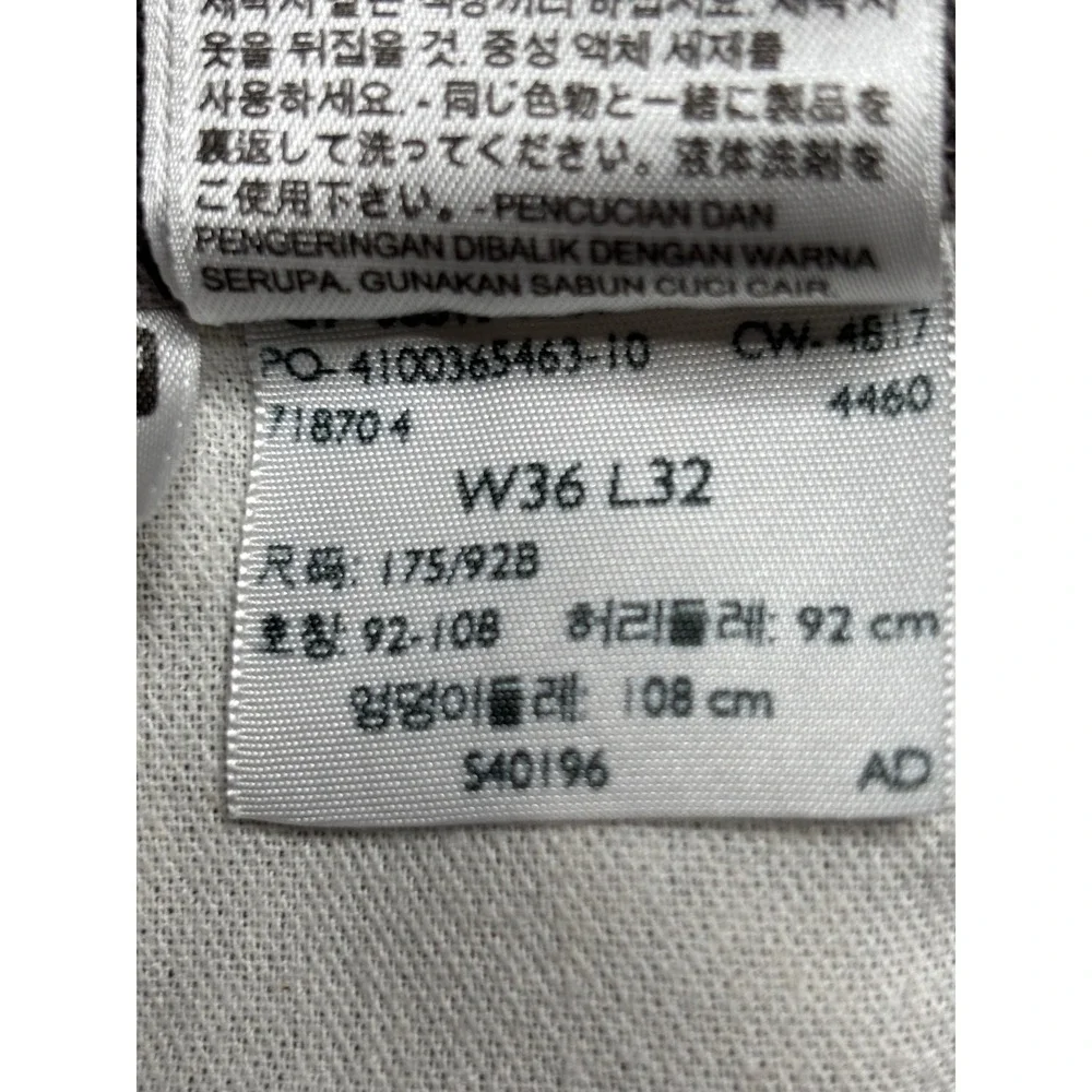 Levi's 513 Slim Straight Jeans Mens 36x31 (Tag 36x32) Grey Stretch Denim